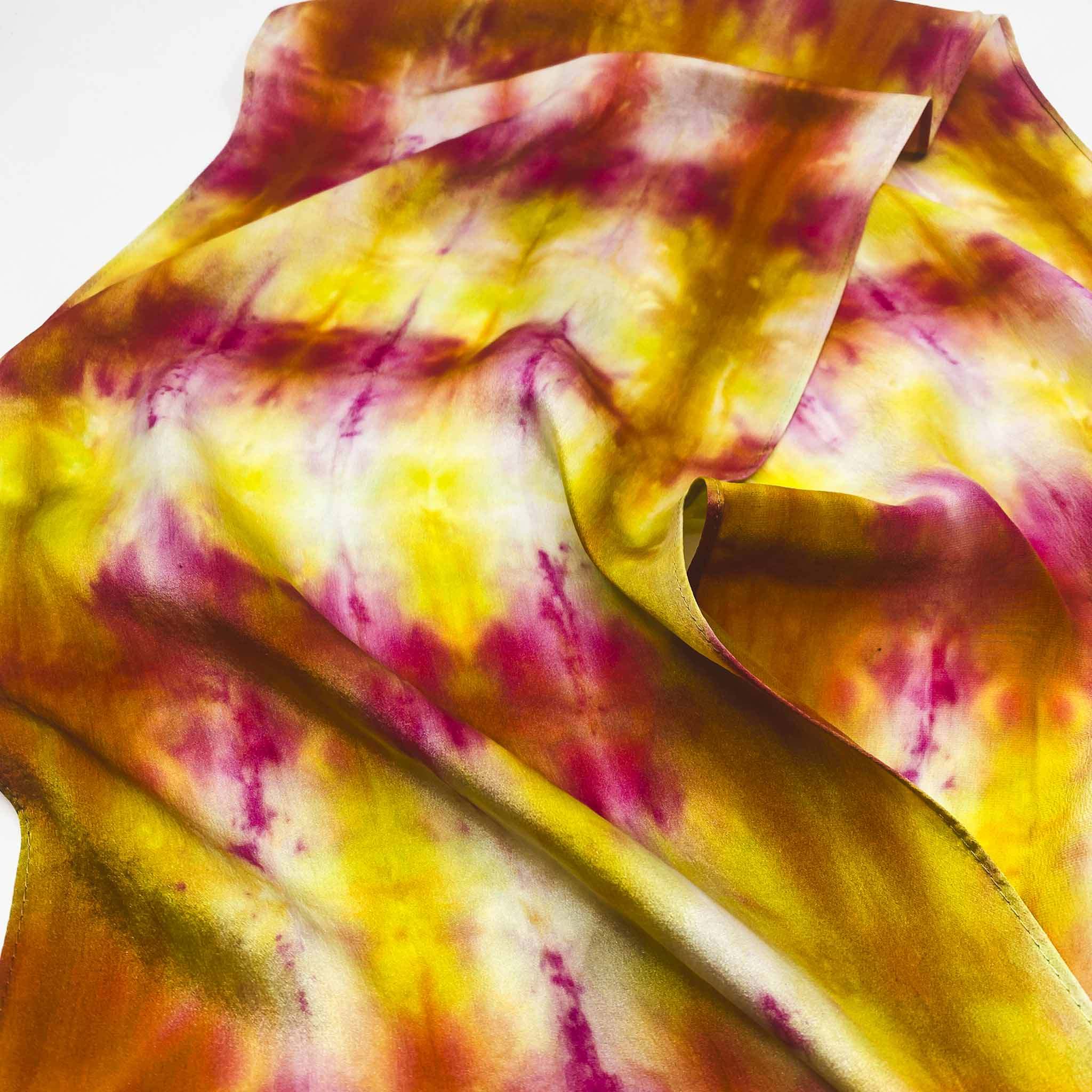 Hand-Dyed Silk Scarf - Susan Bernet