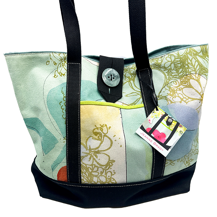 "Sidecar" Tote Bag - Jeanne Brady