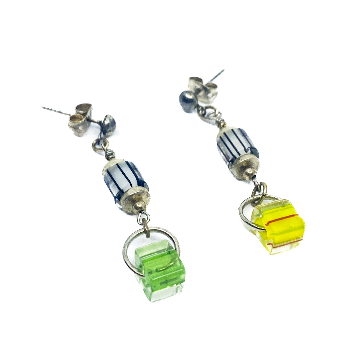 Glass Cane Earrings - JoEl Logiudice