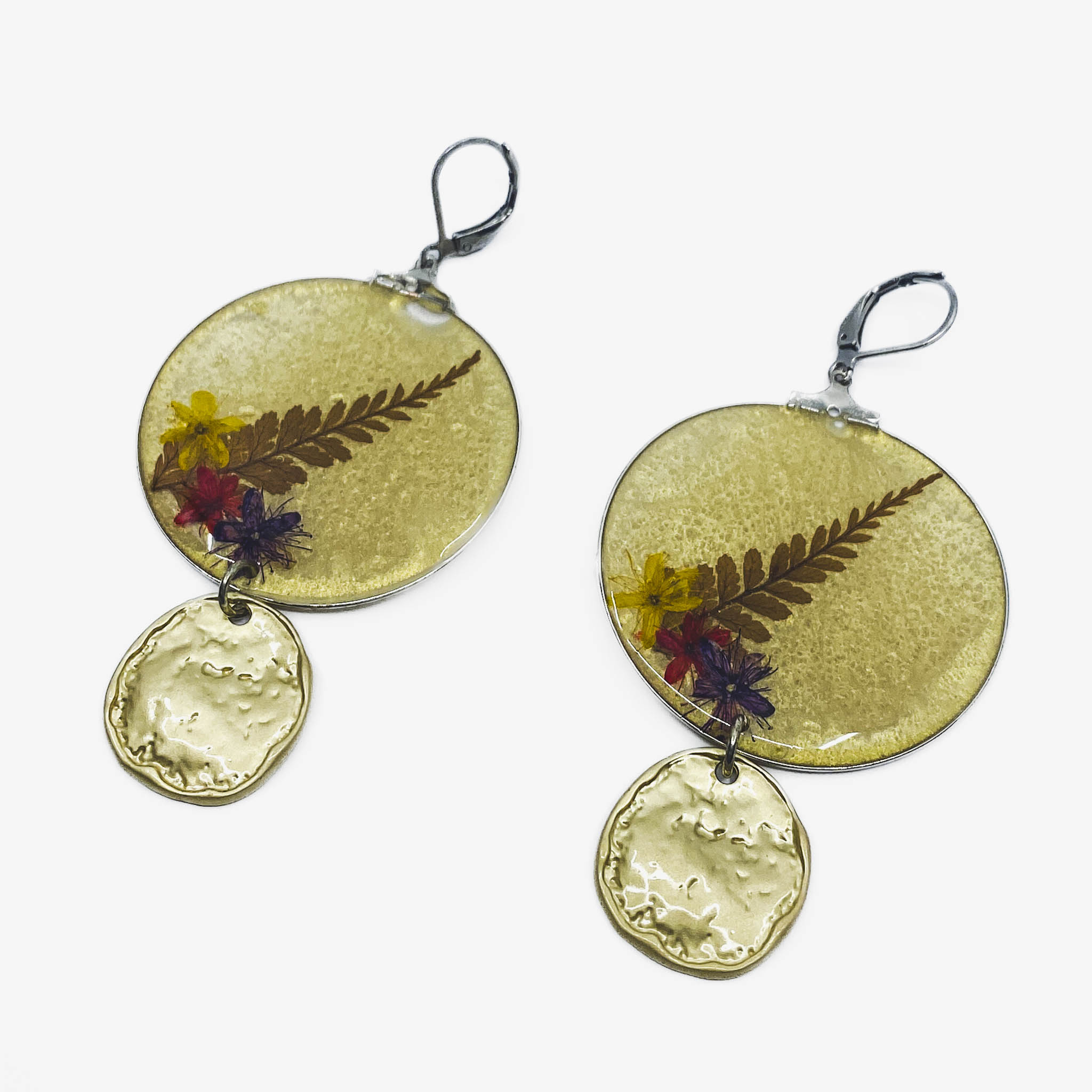 Pressed Flower Earrings - Steph Barnes