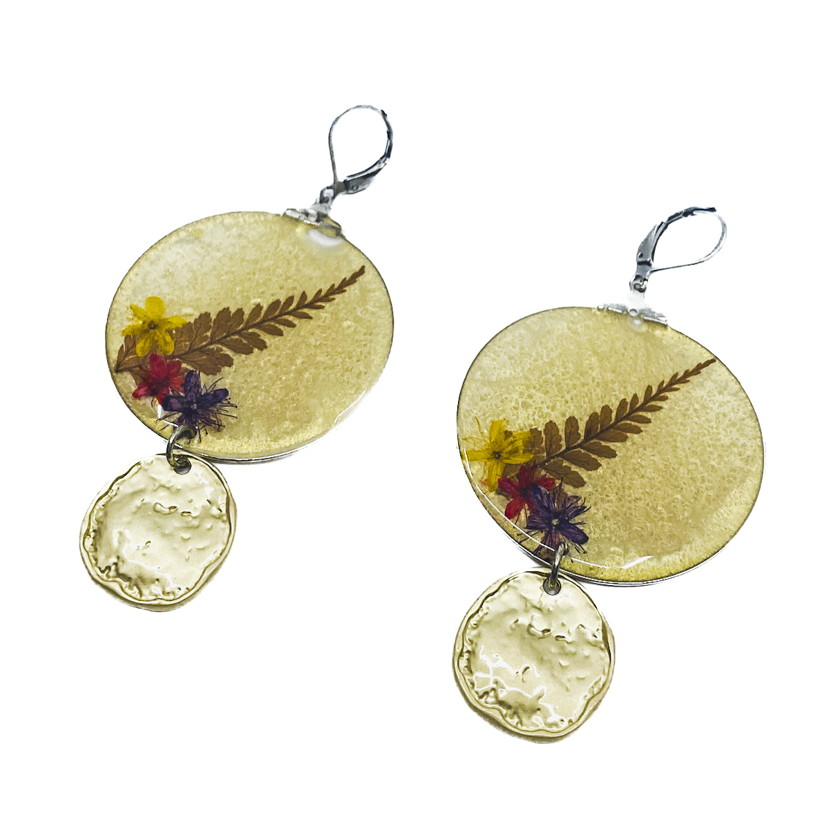 Pressed Flower Earrings - Steph Barnes