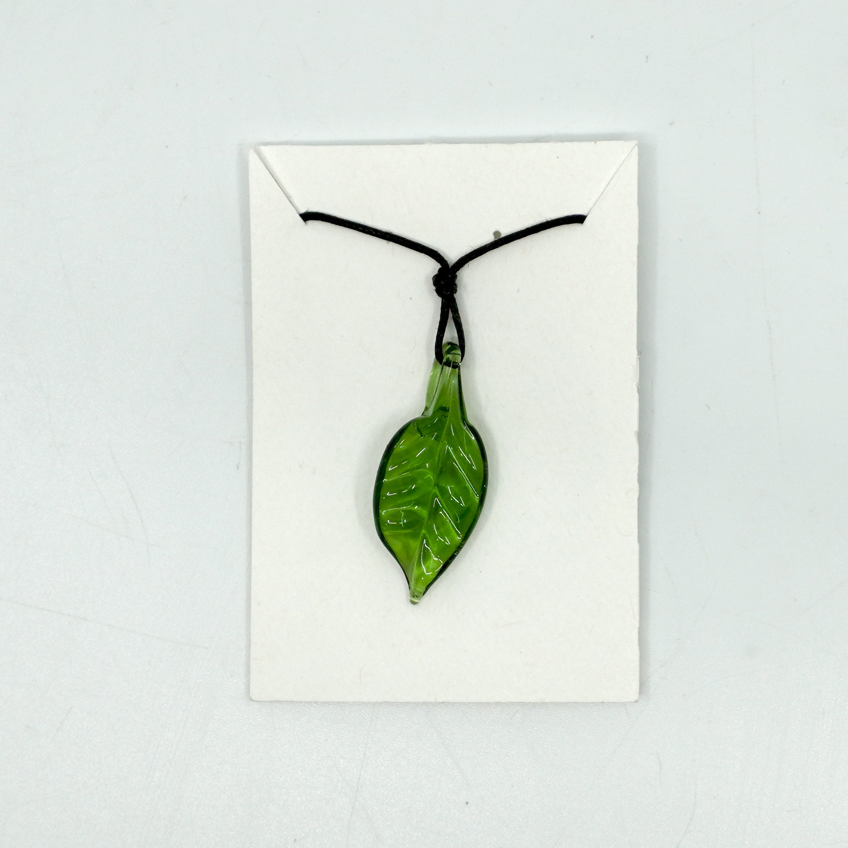 Ironwood Glassworks - Small Leaf Necklace