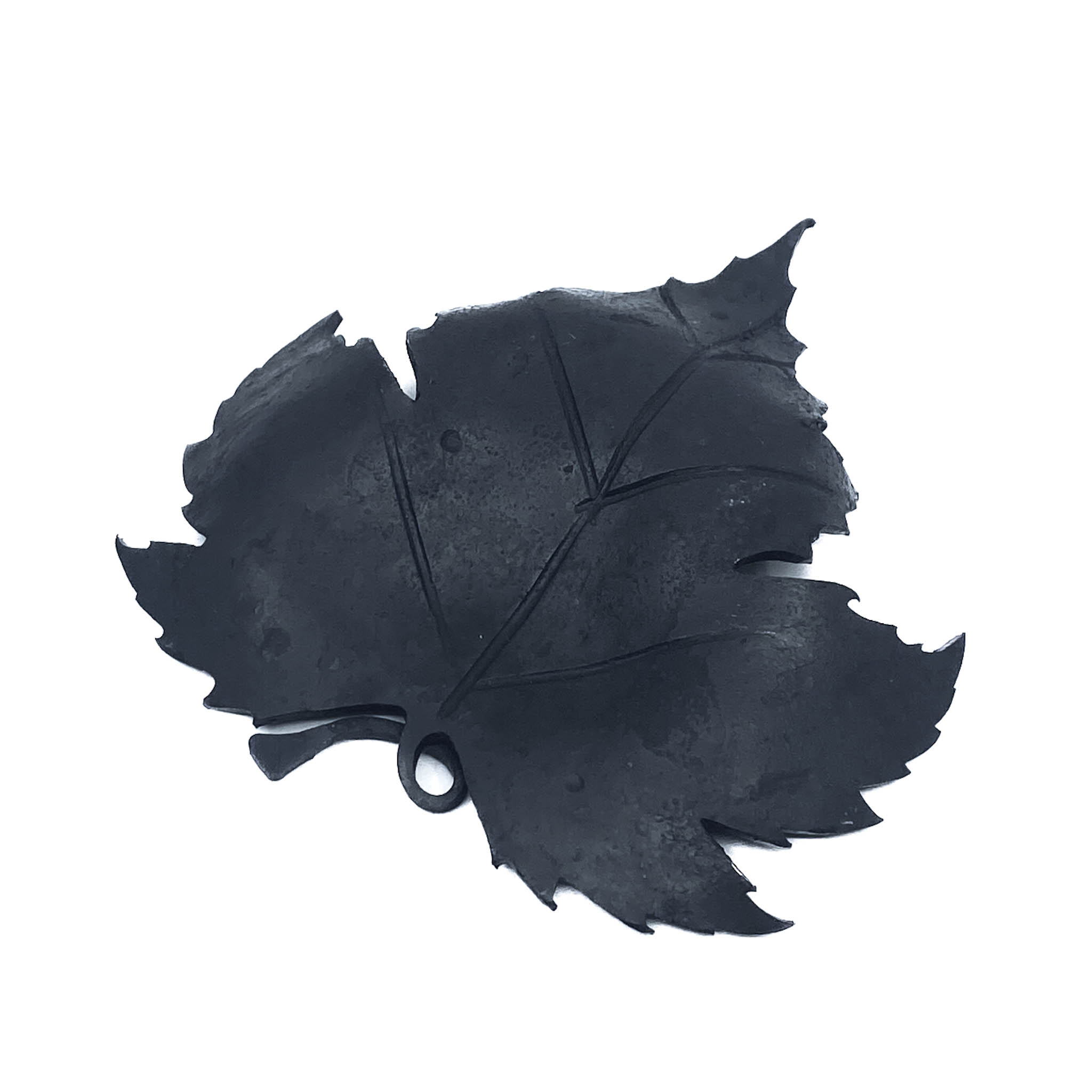 Maple Leaf Spoon Rest - Oaklawn Blacksmith
