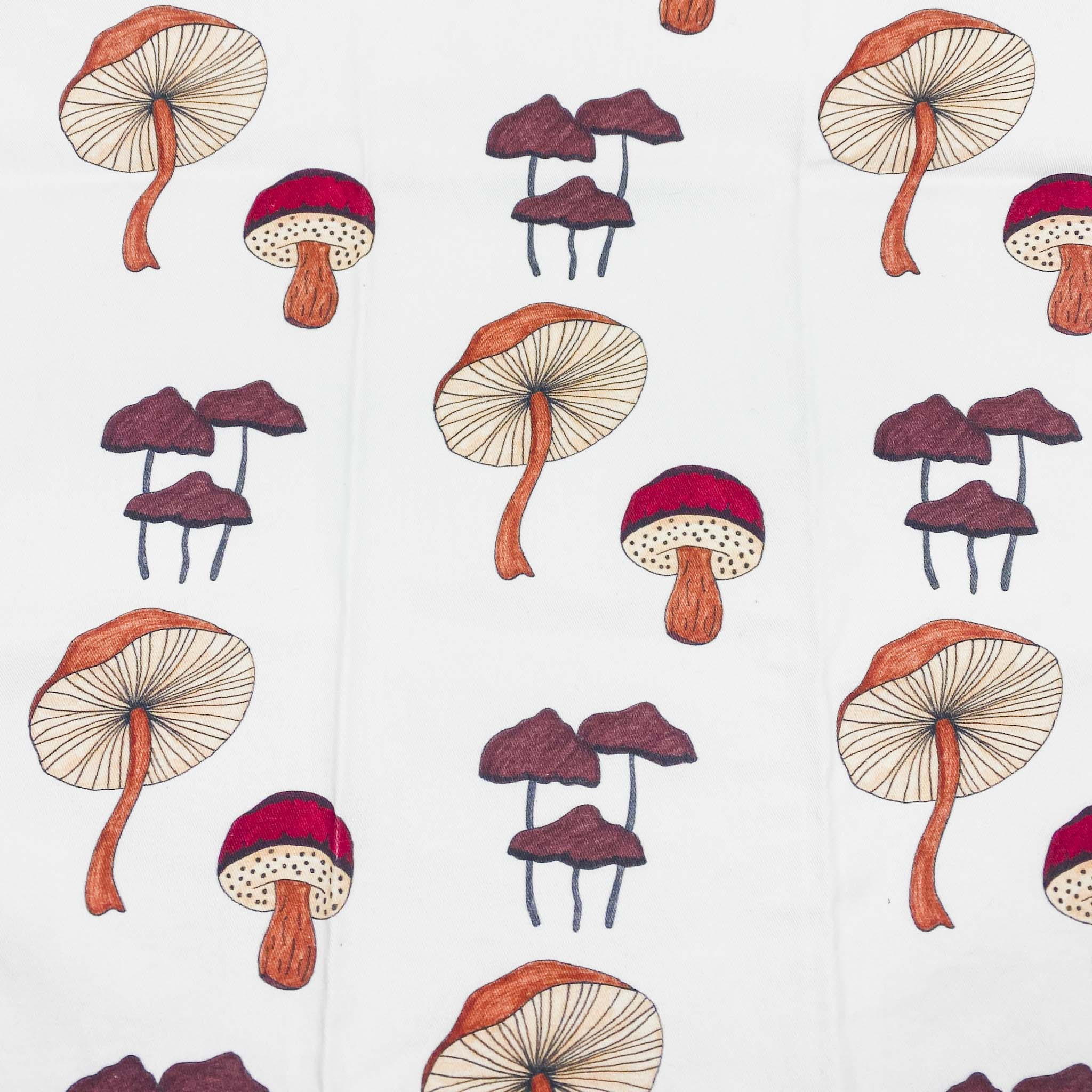 Tea Towel, Mushrooms - Maple Moon Designs
