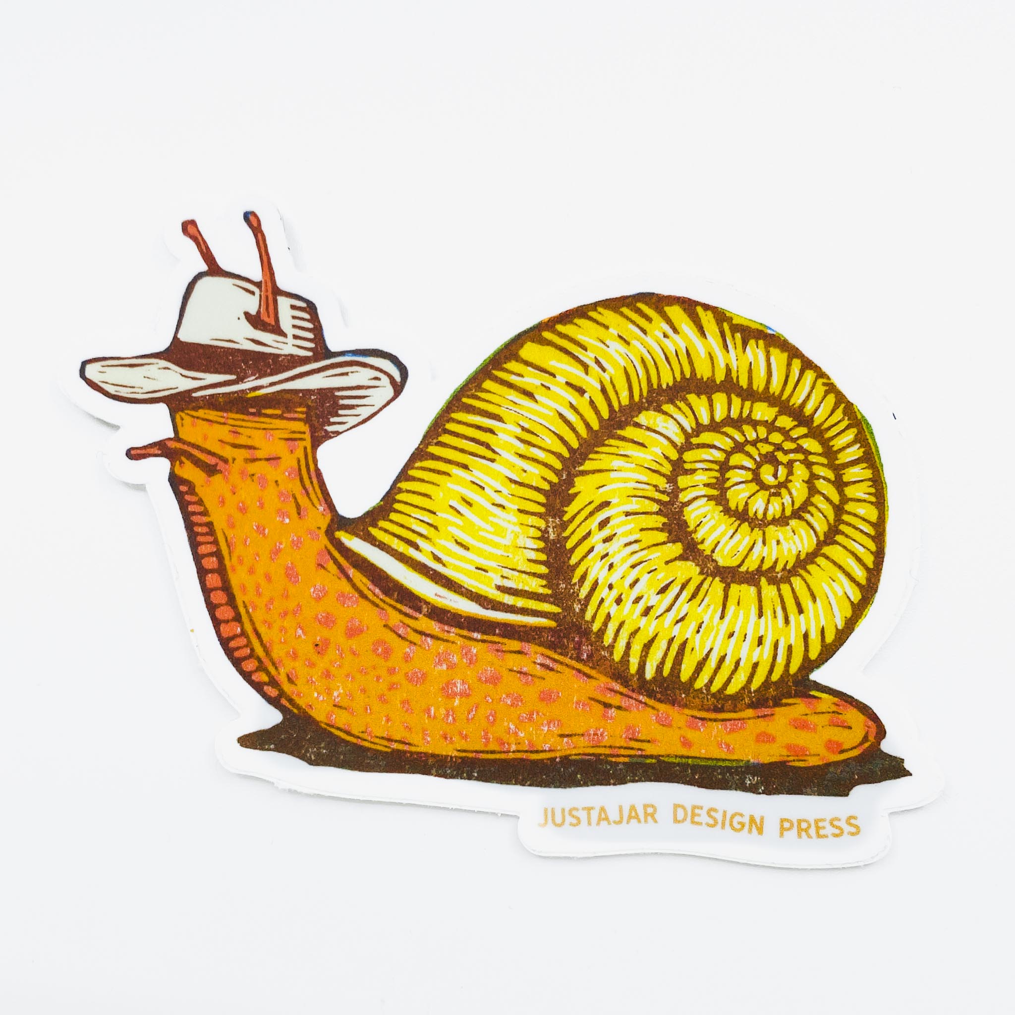 'Howdy Snail' Sticker - Bobby Rosenstock