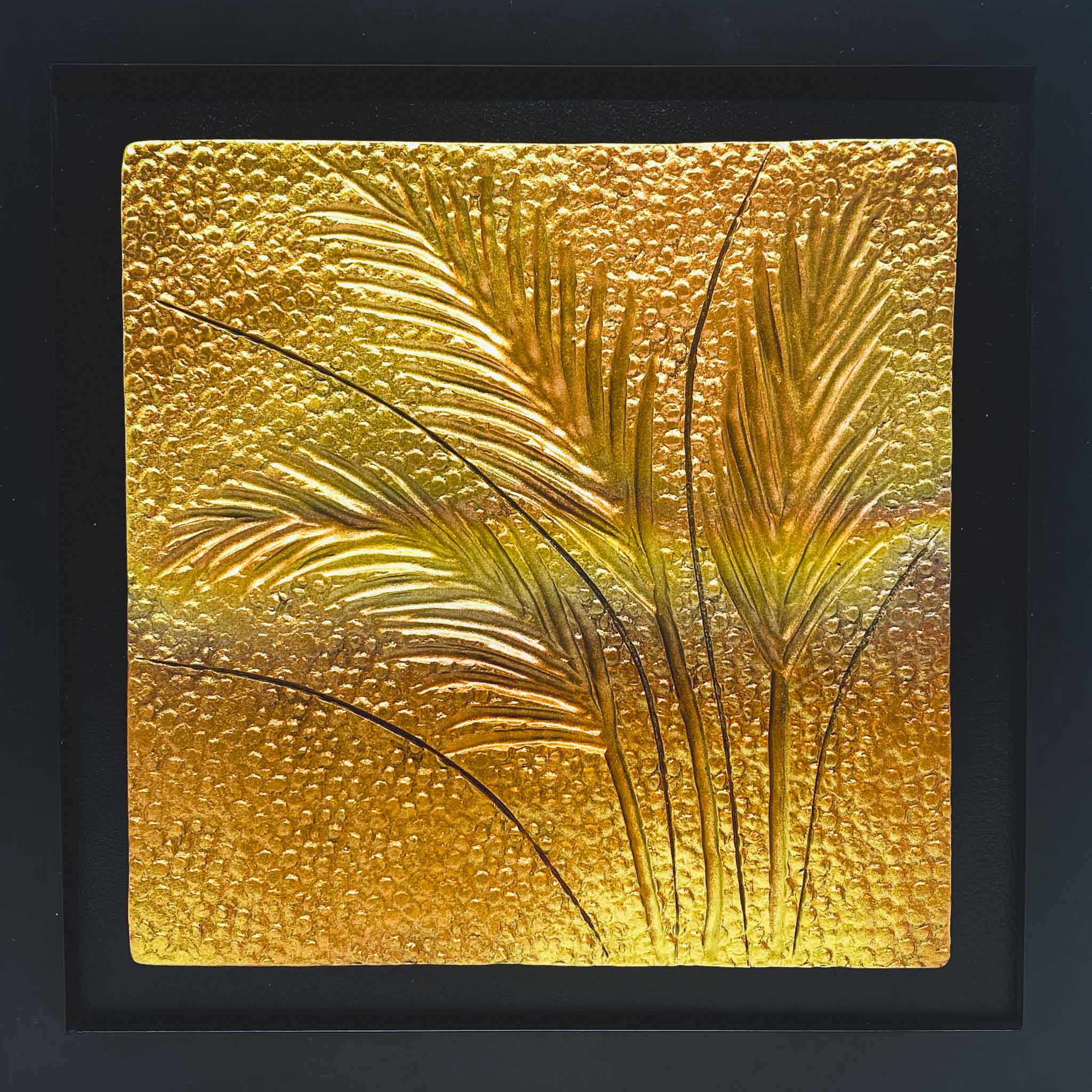 Ceramic Wall Hanging, "Wheat" - Christine Colombarini