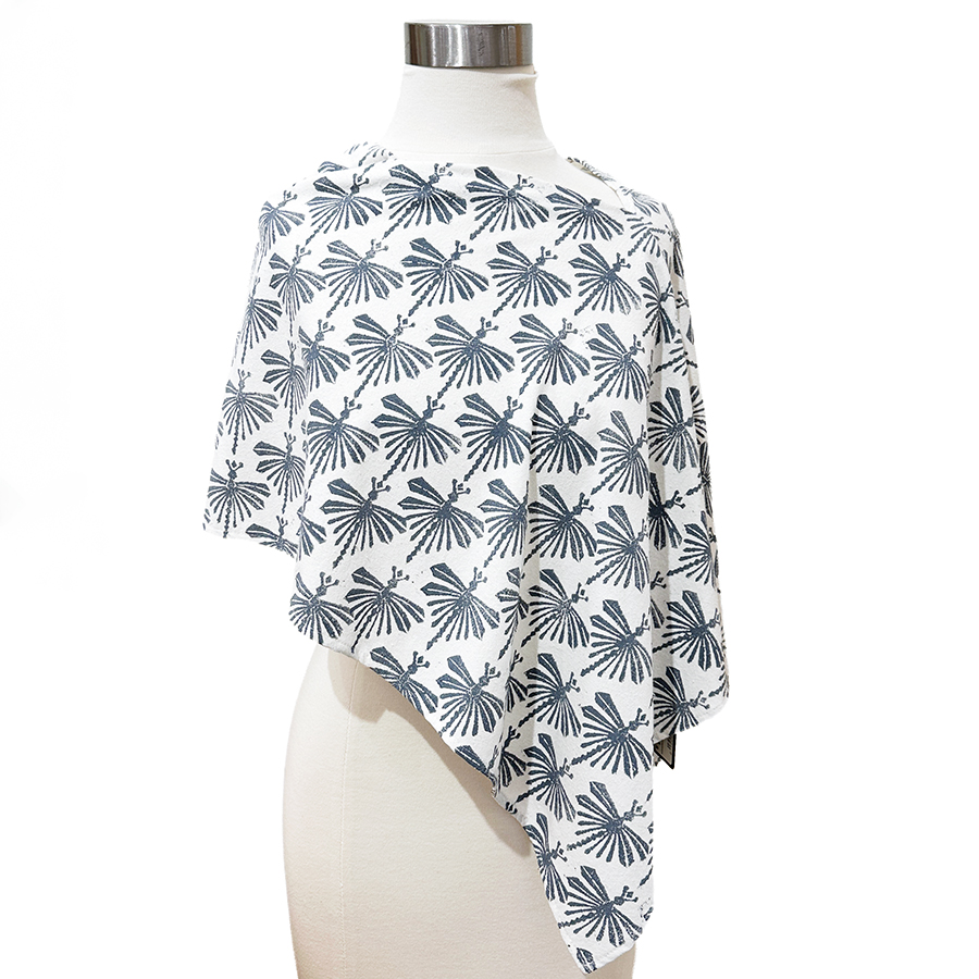 Block Print Shawl - Christa Schoenbrodt