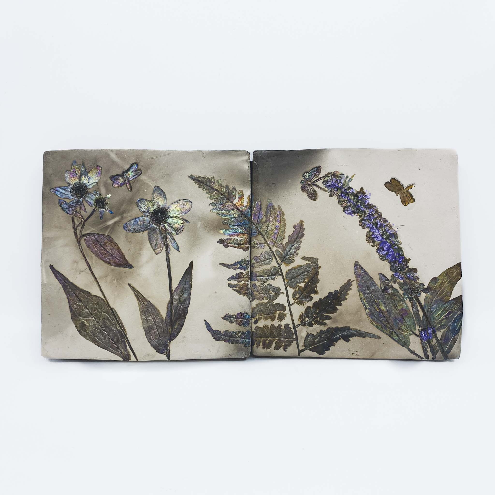 Ceramic Tile Wall Hanging, Horizontal - Arlene Knaak