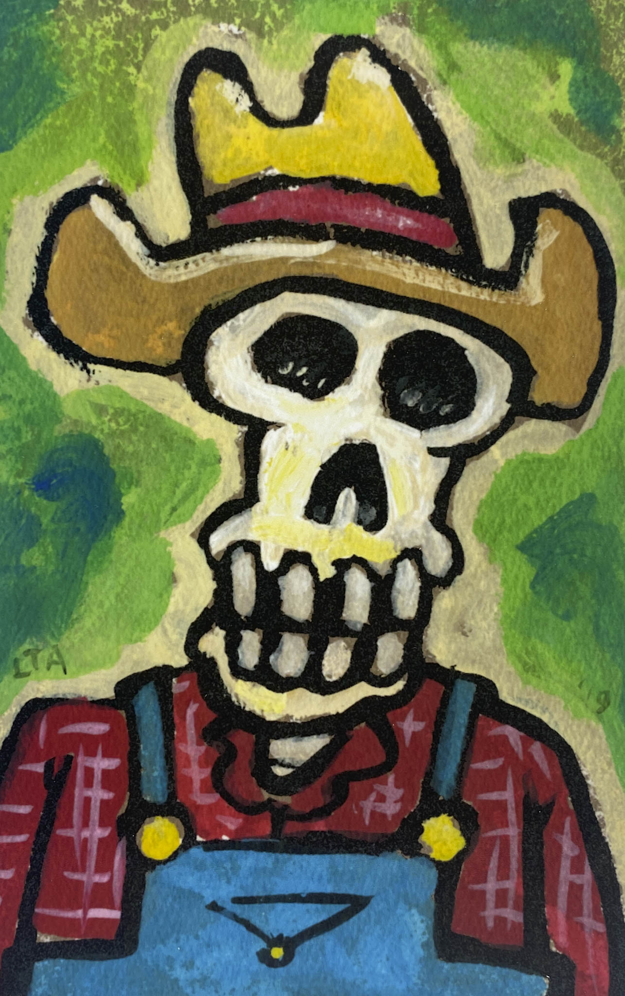 Skeleton Farmer Print - Lucas Antoniak