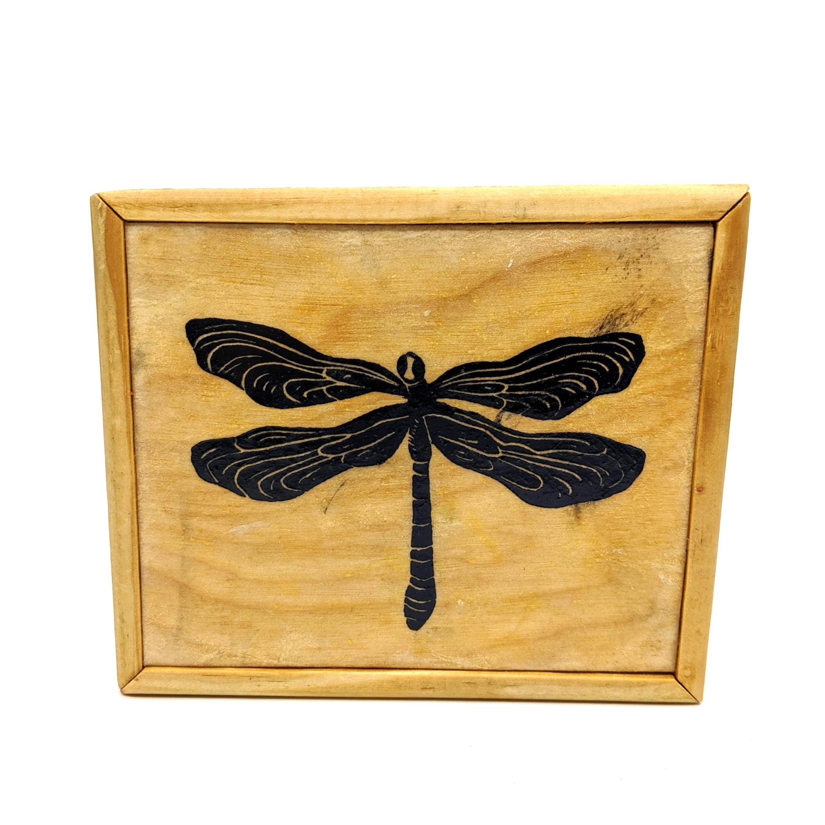 Maple Moon Designs - Dragonfly Block Print