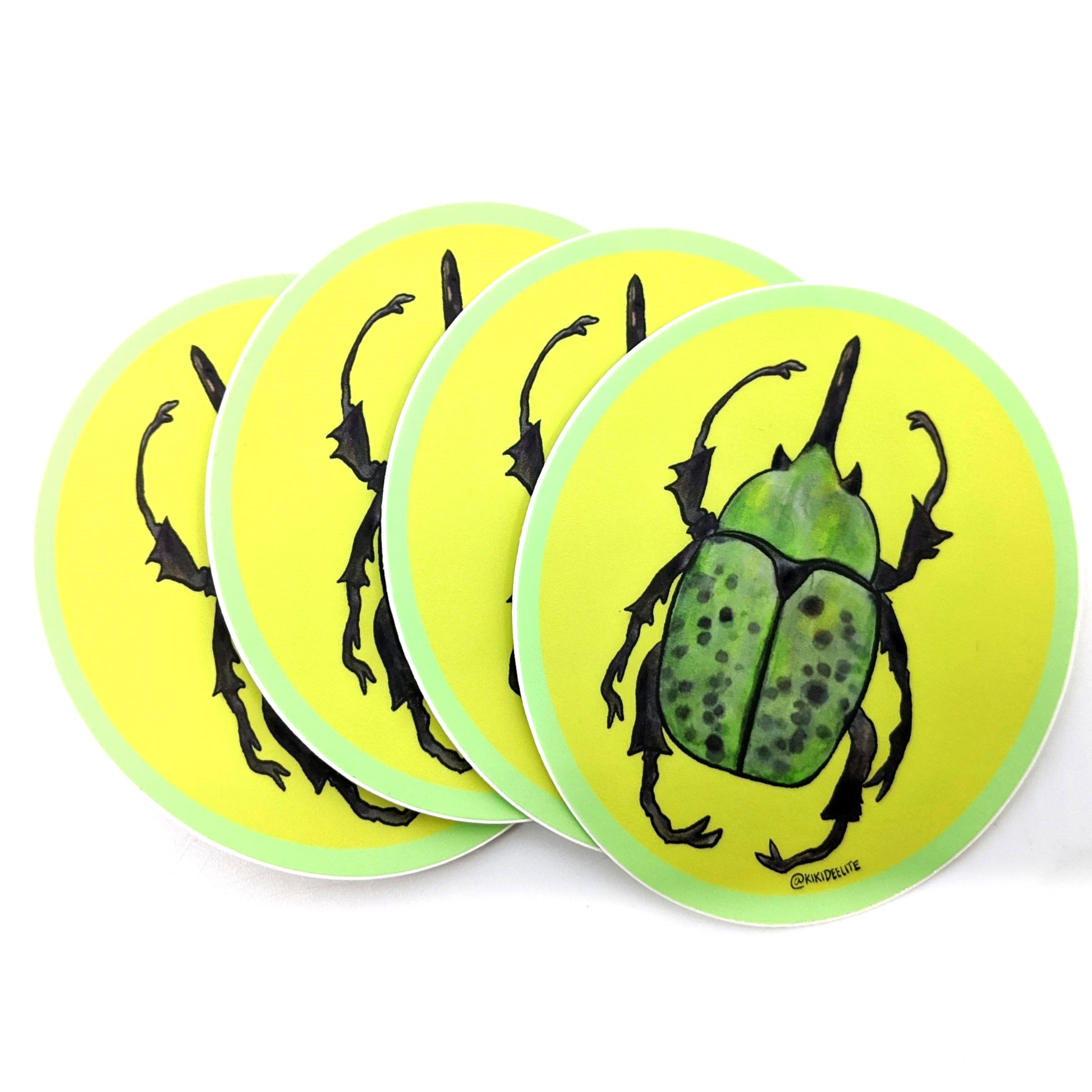 Kiki Dunham - Spring Beetle Sticker