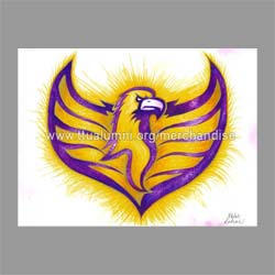 TTU Athletic Logo Painting Print